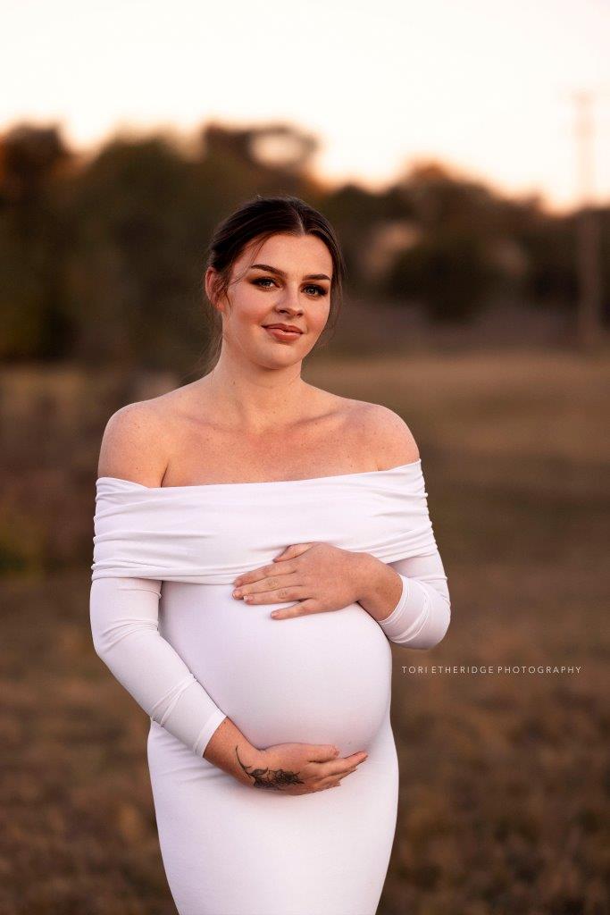 Custom Maternity Dress Bodice and Sleeve Options
