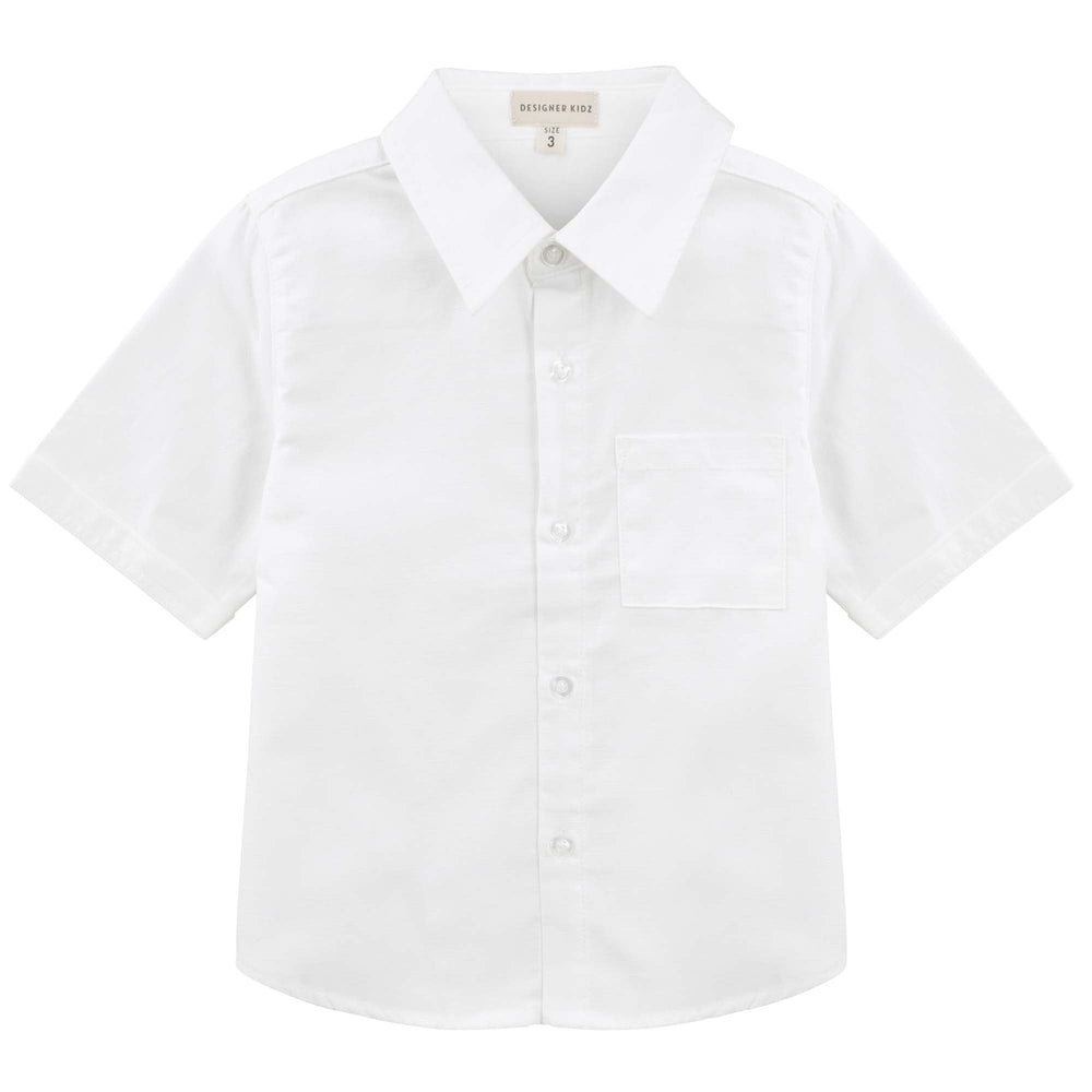 Jackson S/S Formal Shirt - White