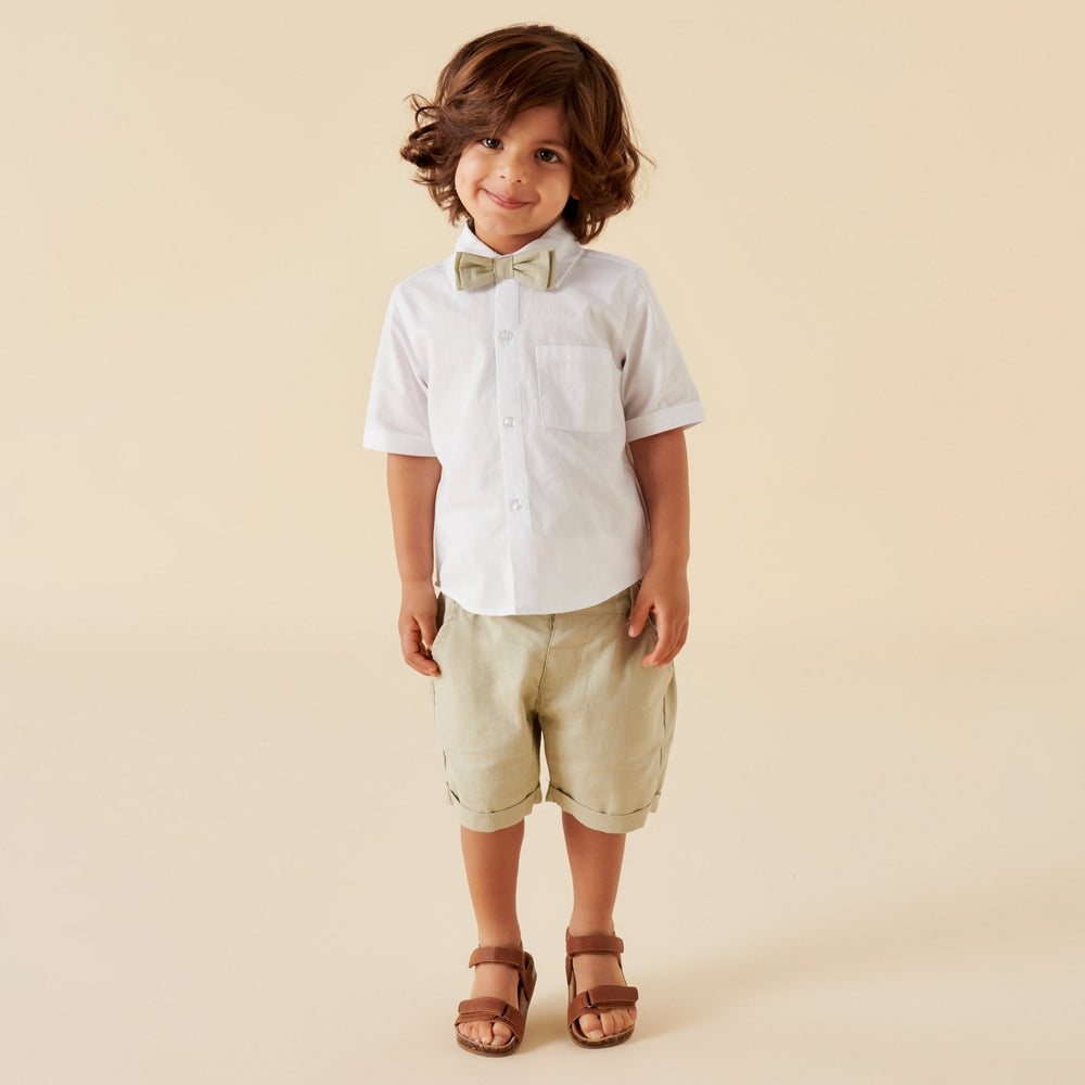 Jackson S/S Formal Shirt - White