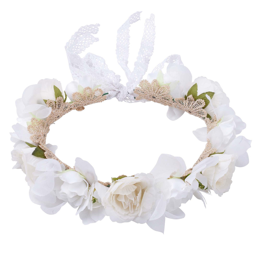 Juliette Flower Crown - Ivory