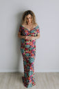 Florence - Printed Dress - Bloom Maternity Gowns