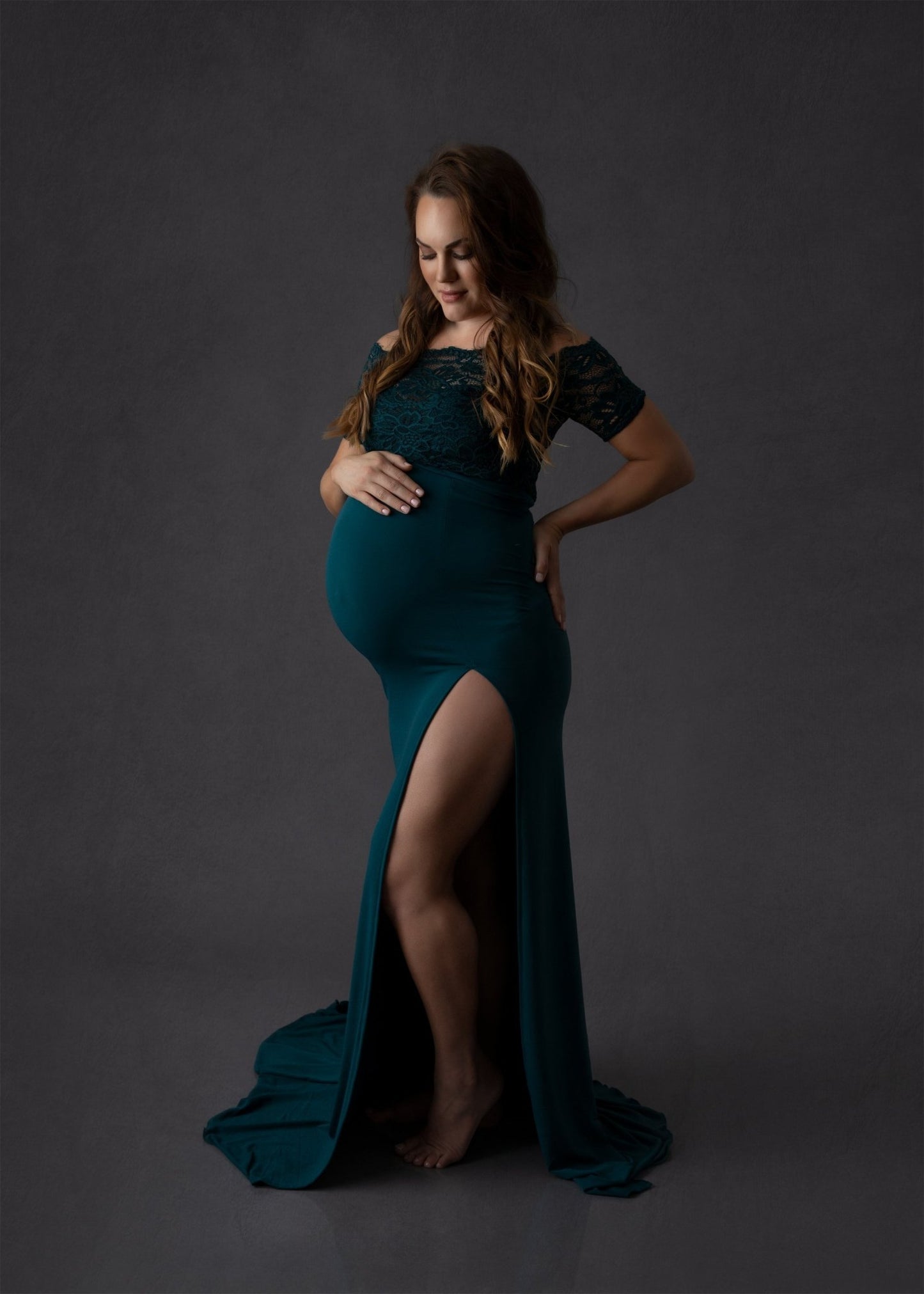 Lace Crop Top - Bloom Maternity Gowns
