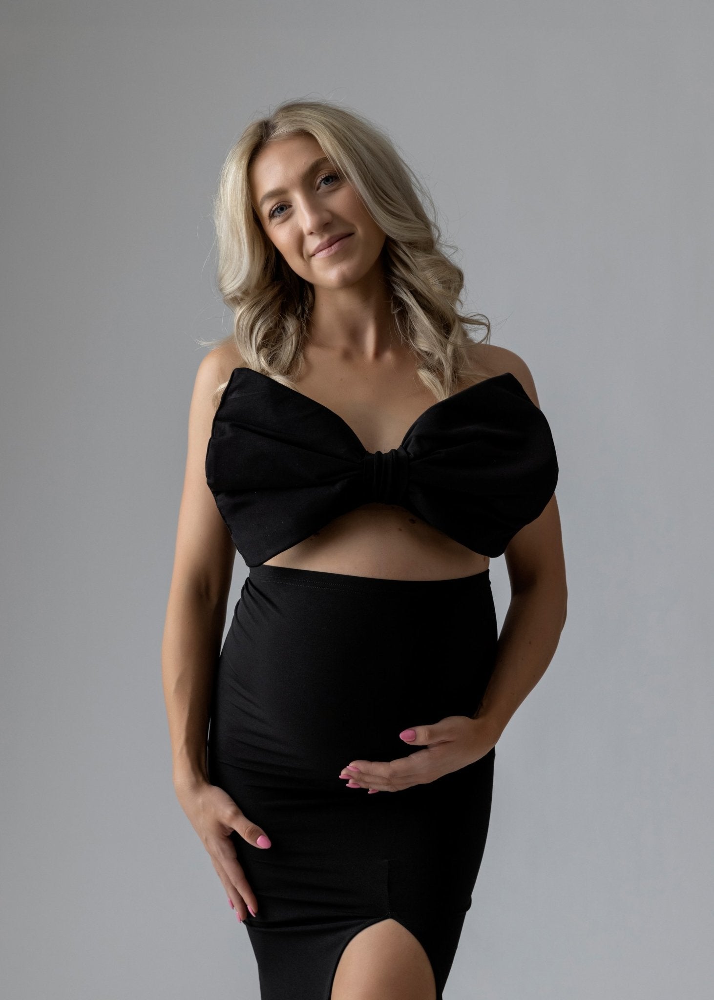 Split Midi Skirt - Made to Order - Bloom Maternity Gowns